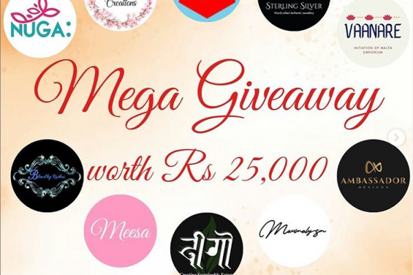 Mega Collaborated Giveaway