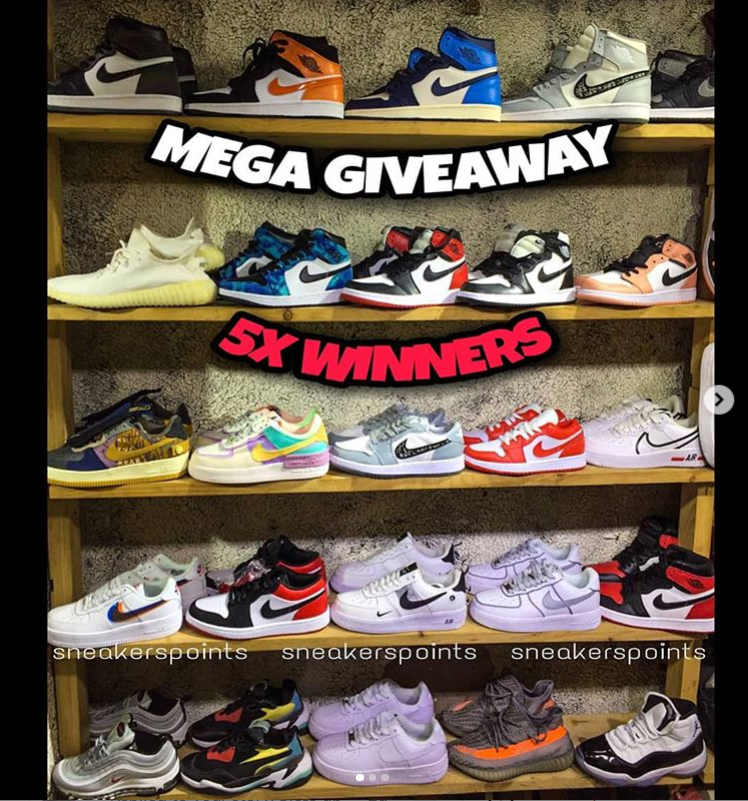 Read more about the article Sneakerpoints Mega Giveaway For 5 Winners